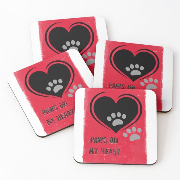 Item preview, Paws on my heart designed and sold by Glen McDonald.