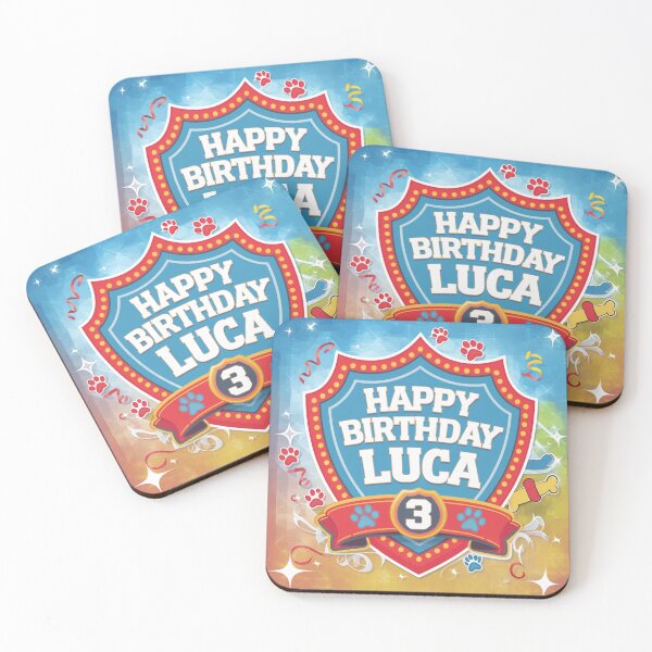 Item preview, Luca's 3rd Birthday designed and sold by whatifsticks.