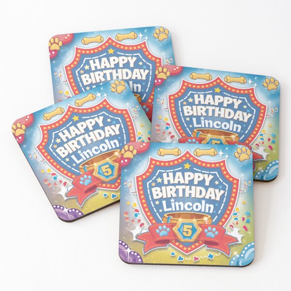 Item preview, Lincoln's 5th Birthday designed and sold by whatifsticks.