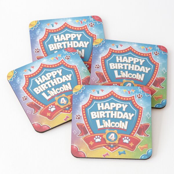 Item preview, Lincoln's 4th Birthday designed and sold by whatifsticks.