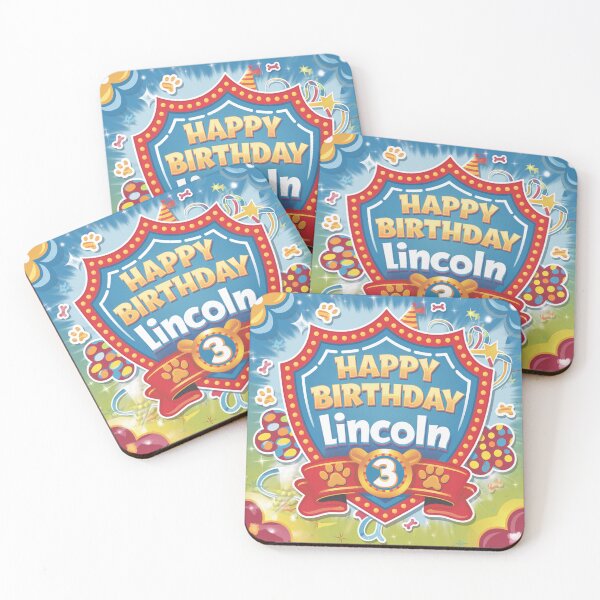 Item preview, Lincoln's 3rd Birthday designed and sold by whatifsticks.