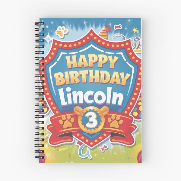 Item preview, Lincoln's 3rd Birthday designed and sold by whatifsticks.