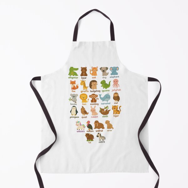 Item preview, A to Z Animal Alphabet Chart Cute Learning Boys Girls Kids designed and sold by OleOleStore.