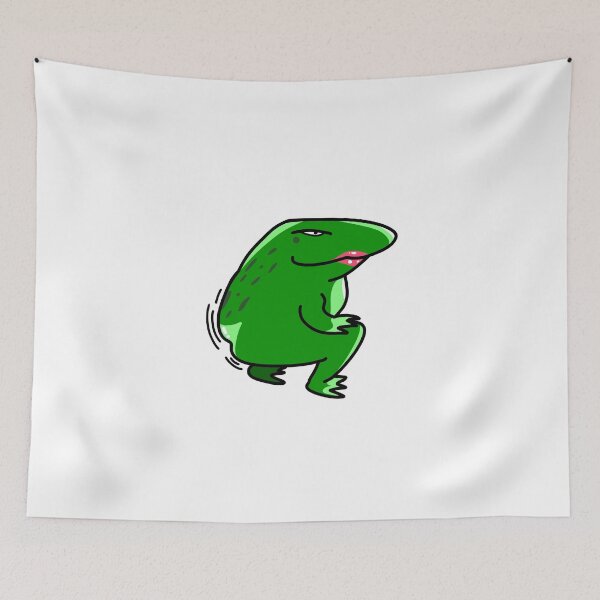 Item preview, Twerking Pink-Lipped Frog designed and sold by lunoxinfinity.