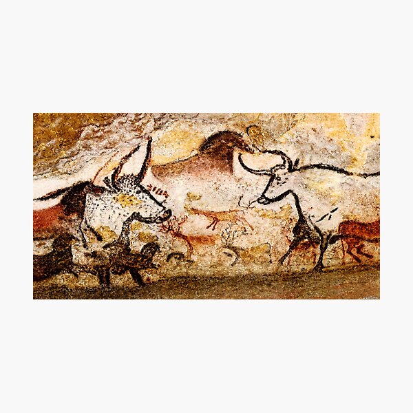 Item preview, Lascaux Hall of the Bulls - Deer and Aurochs designed and sold by Weston  Westmoreland.