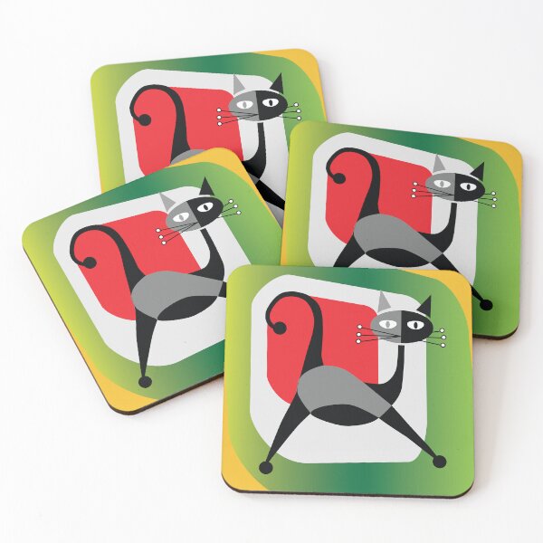 Item preview, Retro Cat 1950's designed and sold by ASKEW GRAPHICS.