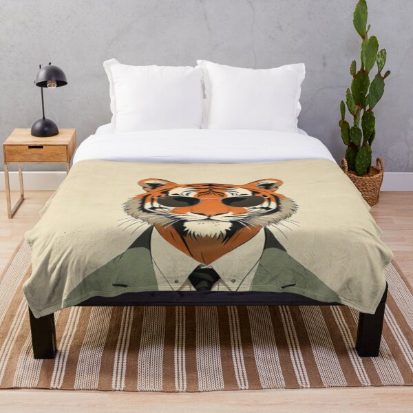 Item preview, Cool Tiger | Tiger in Sunglasses Art designed and sold by MerchMarketer.