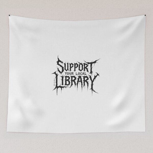 Item preview, Support your local librar designed and sold by BUABUABUA.