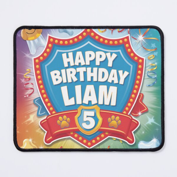Item preview, Liam's 5th Birthday designed and sold by whatifsticks.