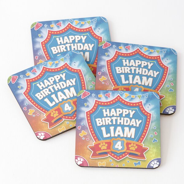 Item preview, Liam's 4th Birthday designed and sold by whatifsticks.