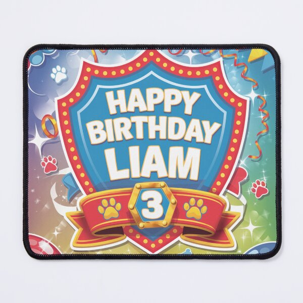Item preview, Liam's 3rd Birthday designed and sold by whatifsticks.