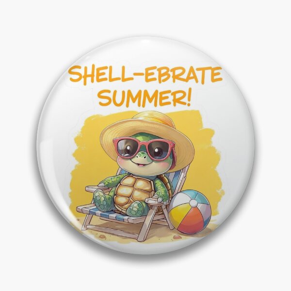Item preview, Shell-ebrate Summer Turtle designed and sold by Winther-Art.
