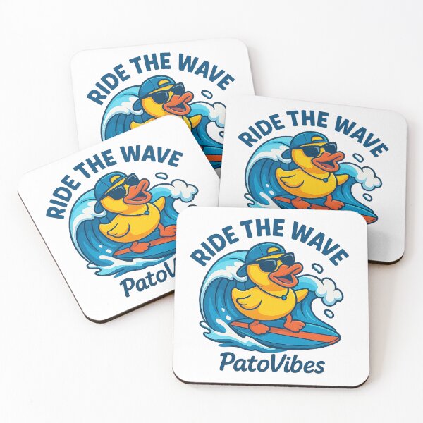Item preview, Ride The Wave - Rubber Duck Art DuckVibes designed and sold by Patolabs.
