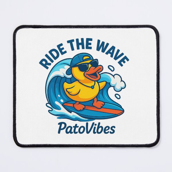 Item preview, Ride The Wave - Rubber Duck Art DuckVibes designed and sold by Patolabs.