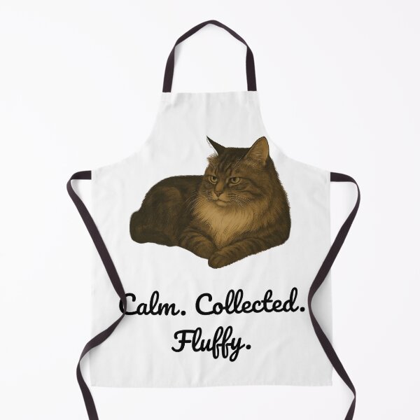 Item preview, Calm. Collected. Fluffy. – The Perfect Mood designed and sold by Zen Cat Studio.
