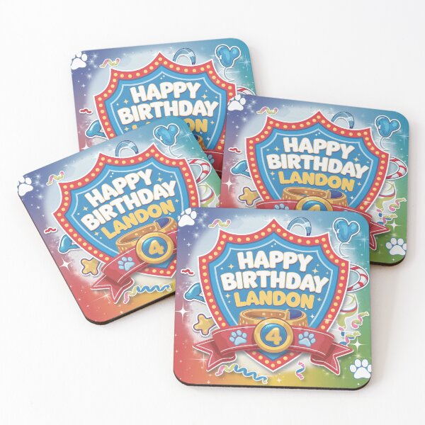 Item preview, Landon's 4th Birthday designed and sold by whatifsticks.