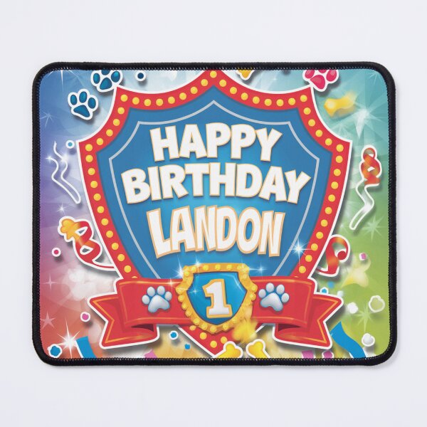Item preview, Landon’s 1st Birthday designed and sold by whatifsticks.