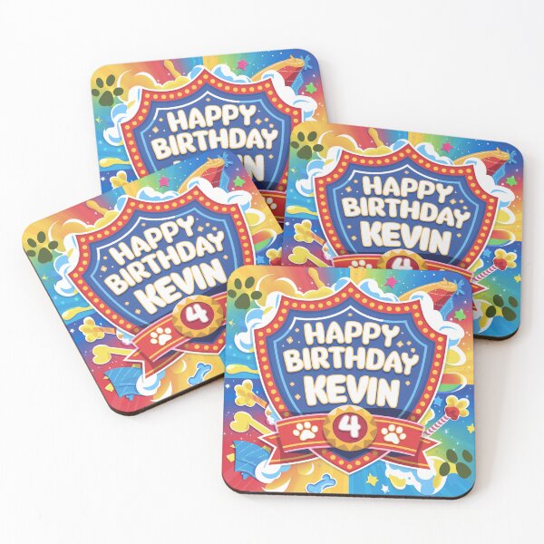 Item preview, Kevin's 4th Birthday designed and sold by whatifsticks.