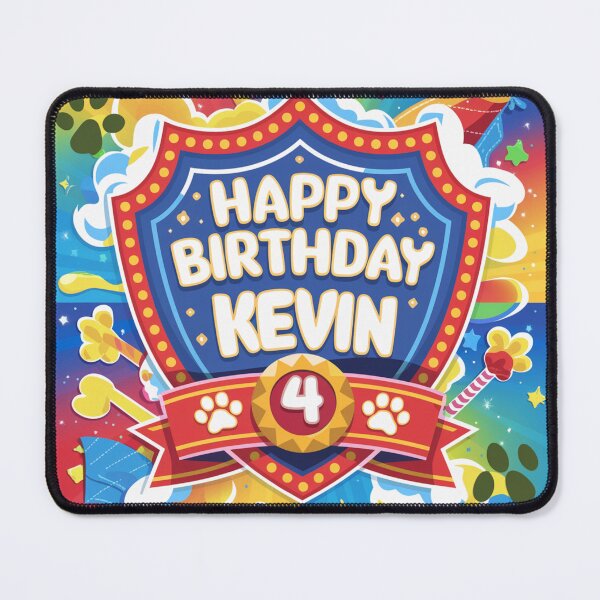 Item preview, Kevin's 4th Birthday designed and sold by whatifsticks.
