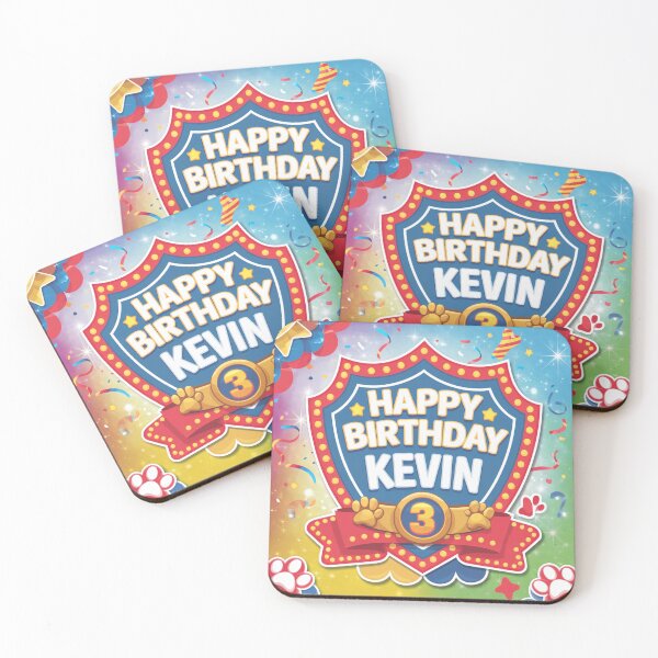 Item preview, Kevin's 3rd Birthday designed and sold by whatifsticks.
