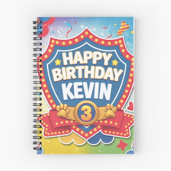 Item preview, Kevin's 3rd Birthday designed and sold by whatifsticks.
