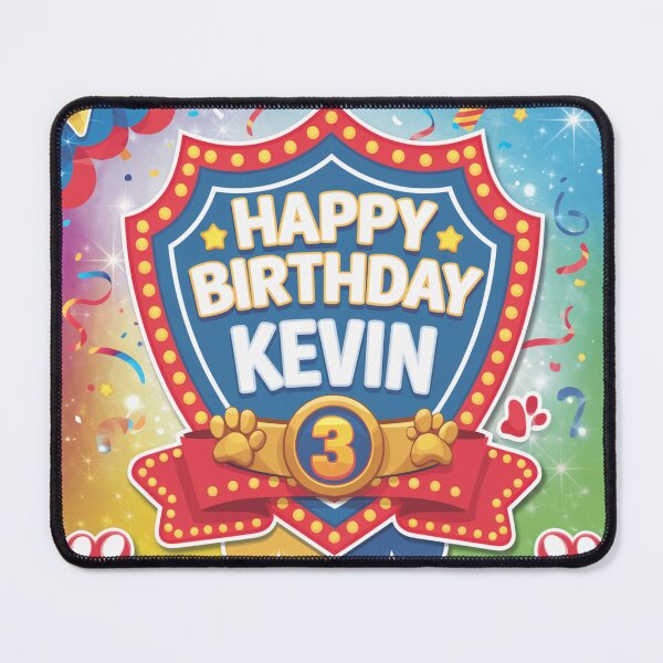 Item preview, Kevin's 3rd Birthday designed and sold by whatifsticks.