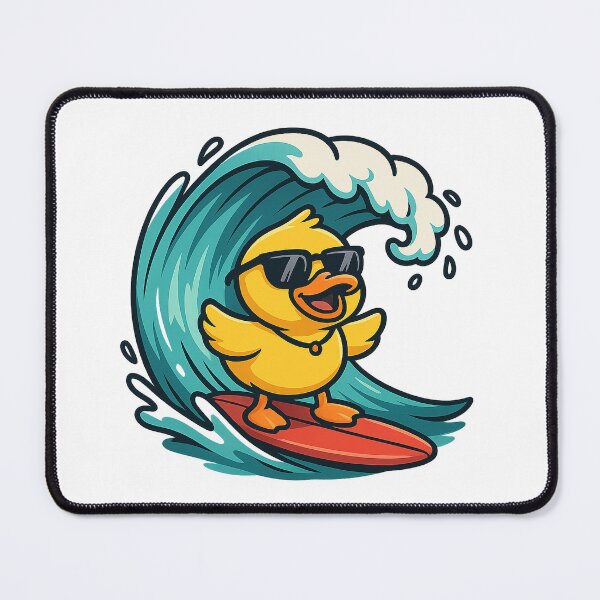 Item preview, Surfer Duck - PatoVibes designed and sold by Patolabs.