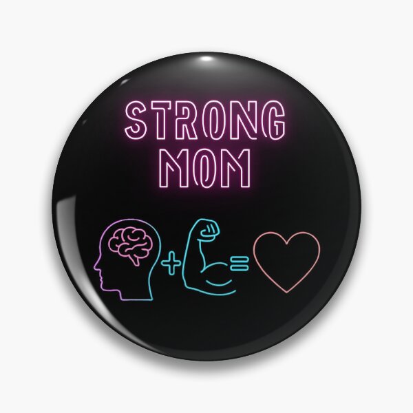 Item preview, Strong Mom: The Power of Mind & Muscle designed and sold by Design_Your_Day.