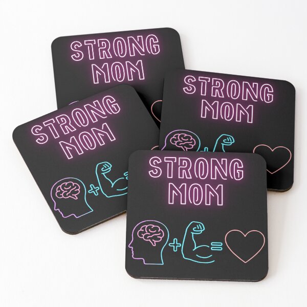 Item preview, Strong Mom: The Power of Mind & Muscle designed and sold by Design_Your_Day.