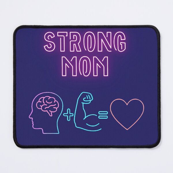 Item preview, Strong Mom: The Power of Mind & Muscle designed and sold by Design_Your_Day.