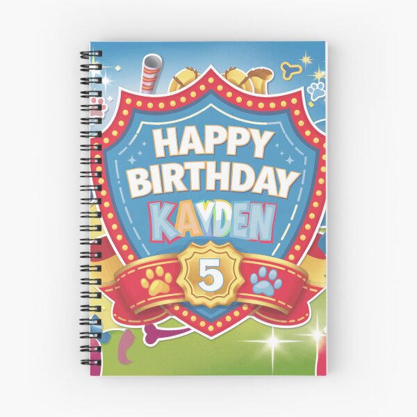 Item preview, Kayden's 5th Birthday designed and sold by whatifsticks.