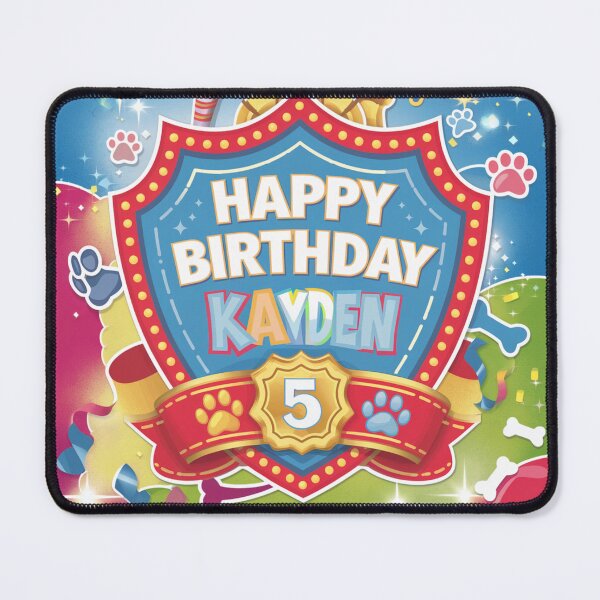 Item preview, Kayden's 5th Birthday designed and sold by whatifsticks.