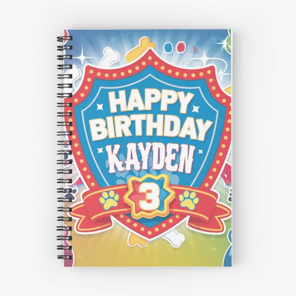 Item preview, Kayden's 3rd Birthday designed and sold by whatifsticks.