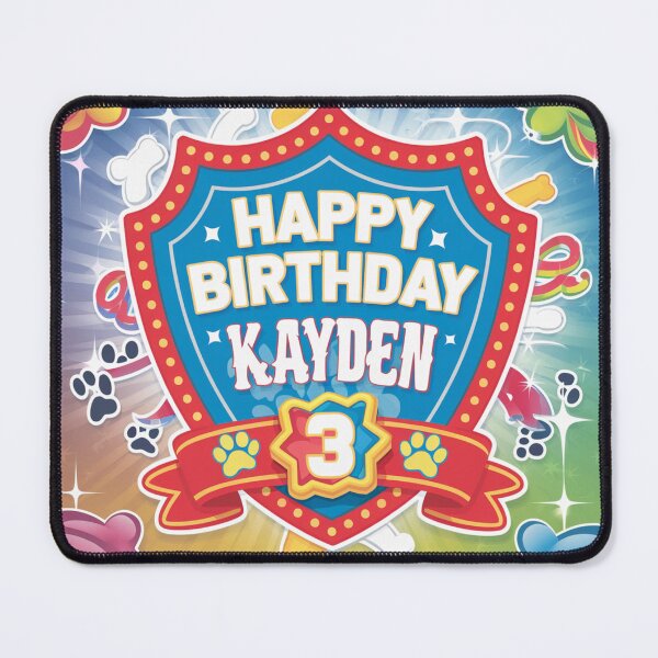 Item preview, Kayden's 3rd Birthday designed and sold by whatifsticks.