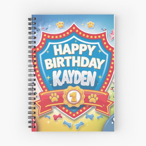 Item preview, Kayden’s 1st Birthday designed and sold by whatifsticks.