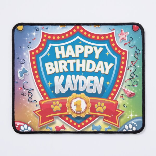 Item preview, Kayden’s 1st Birthday designed and sold by whatifsticks.