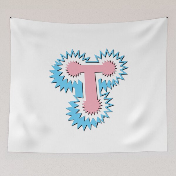 Item preview, T Initial, The Letter T designed and sold by CharlottePlaceArt.