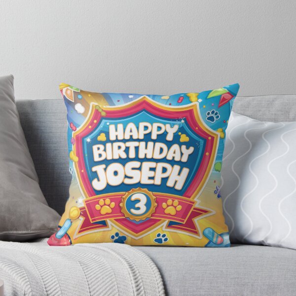 Item preview, Joseph's 3rd Birthday designed and sold by whatifsticks.