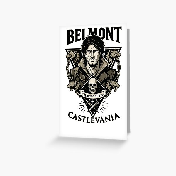Item preview, Belmont Vampire Hunters Shirt | Castlevania Fanart | Gothic Dark Fantasy Logo | Netflix Anime Inspired Design designed and sold by WAUZ.