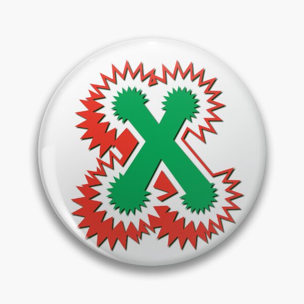 Item preview, X Initial, The Letter X designed and sold by CharlottePlaceArt.