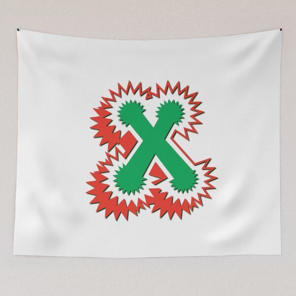 Item preview, X Initial, The Letter X designed and sold by CharlottePlaceArt.