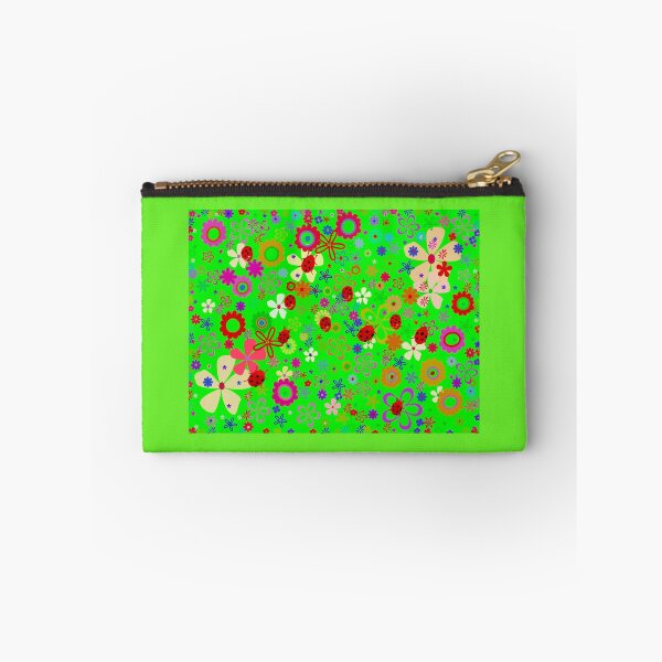Item preview, Floral print on green designed and sold by manoloshoping.