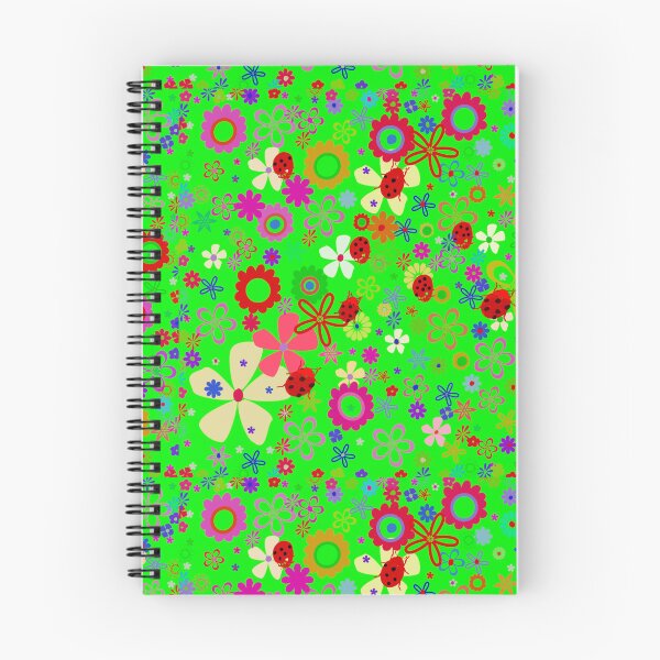 Item preview, Floral print on green designed and sold by manoloshoping.
