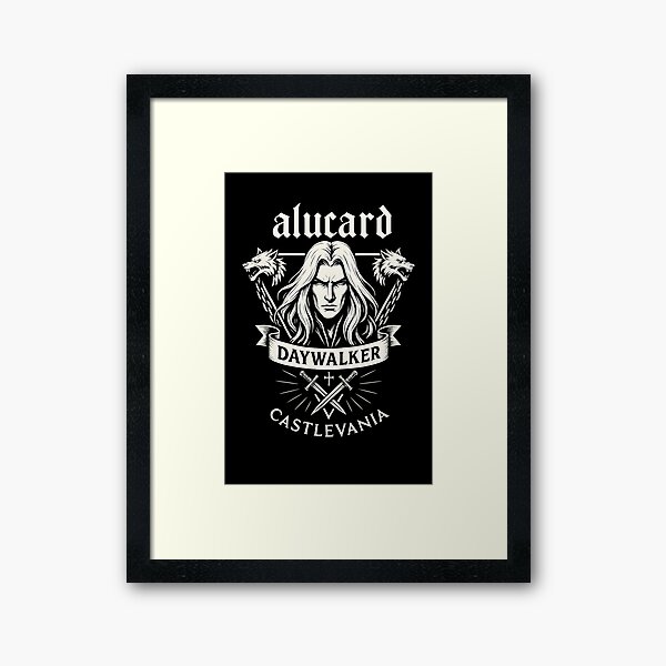 Item preview, Alucard Daywalker Shirt | Castlevania Fanart | Gothic Dark Fantasy Logo | Netflix Anime Inspired Design designed and sold by WAUZ.