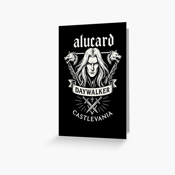 Item preview, Alucard Daywalker Shirt | Castlevania Fanart | Gothic Dark Fantasy Logo | Netflix Anime Inspired Design designed and sold by WAUZ.