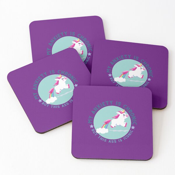 Item preview, Anxiety Relief Mythic Unicorn Sass designed and sold by Zakrytos ★★★★★.