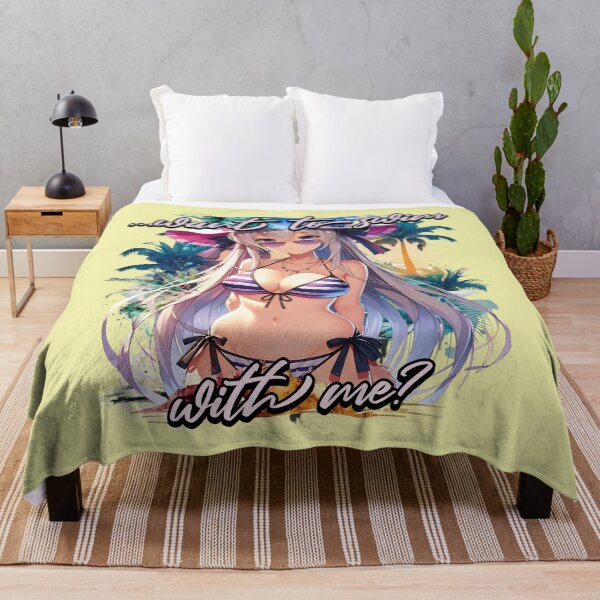 Item preview, Anime girl - do you want to swim with me? designed and sold by Ultimate-Rabbit.