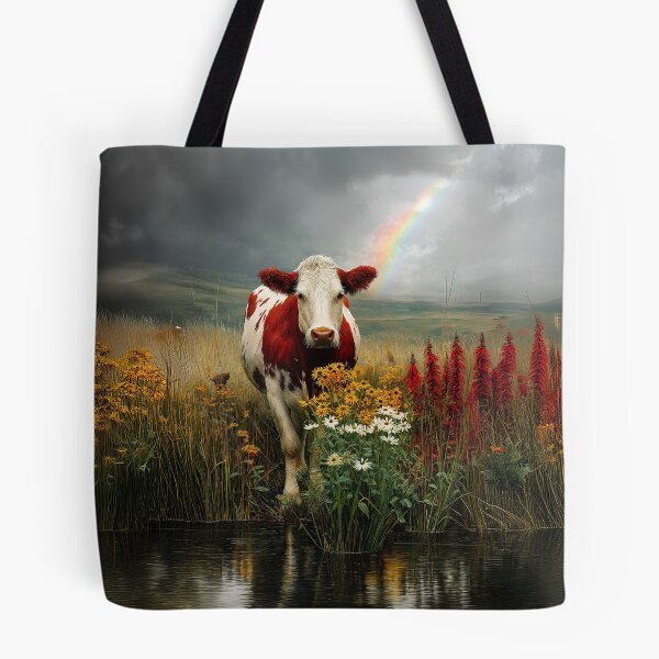 Item preview, Cow and Rainbow designed and sold by Blue Horse Photo Magic.