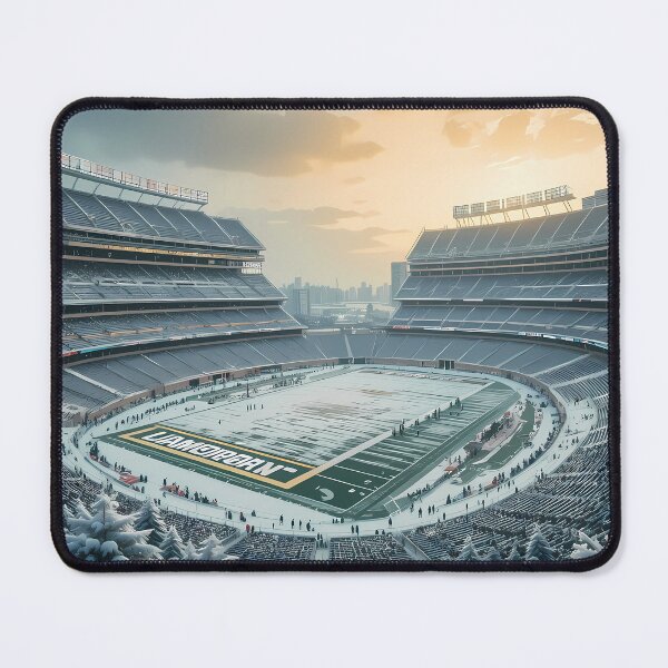 Item preview, Winter Green Bay Packers Football Champion Celebration Art designed and sold by ART ATTACK ZONE.