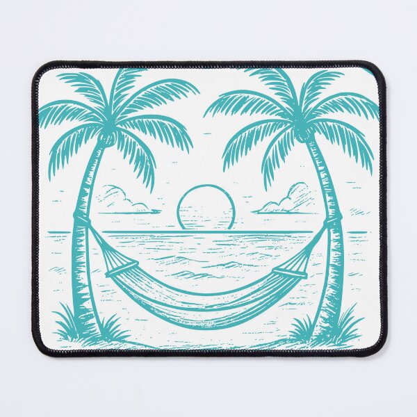Item preview, Island Escape - Relax and Unwind Hammock Beach Sunset Design designed and sold by WarFX Designs.
